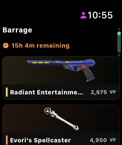 Daily Store on Apple Watch